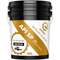 Amazon | SP 0W-20 エンジンオイル 20L 全合成油 ペール缶 スチール缶